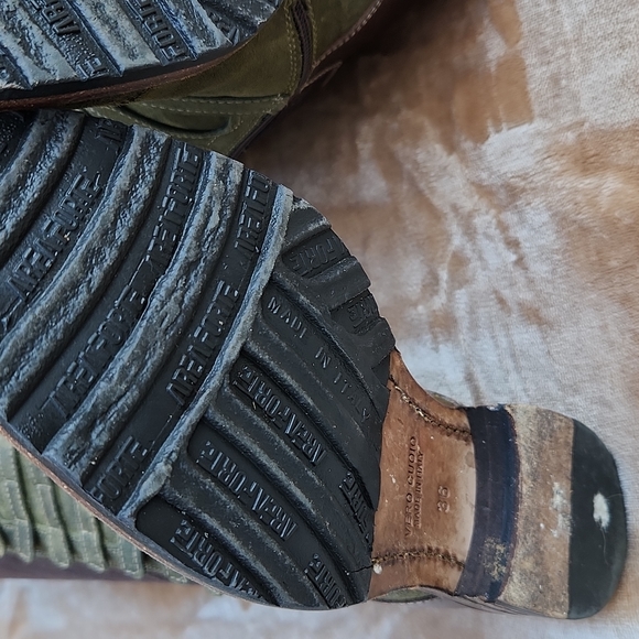 Vero Cuoio knee high suede tall boots Areaforte sz 36 - Picture 9 of 10